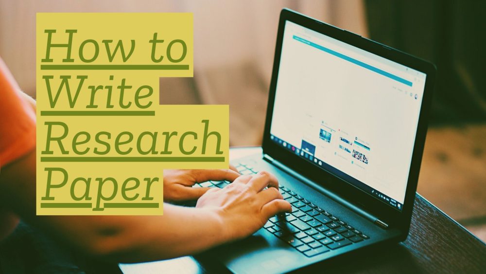 how to write research paper