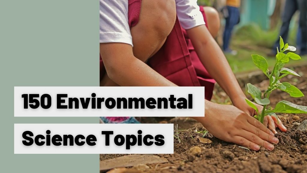 environmental research topic ideas