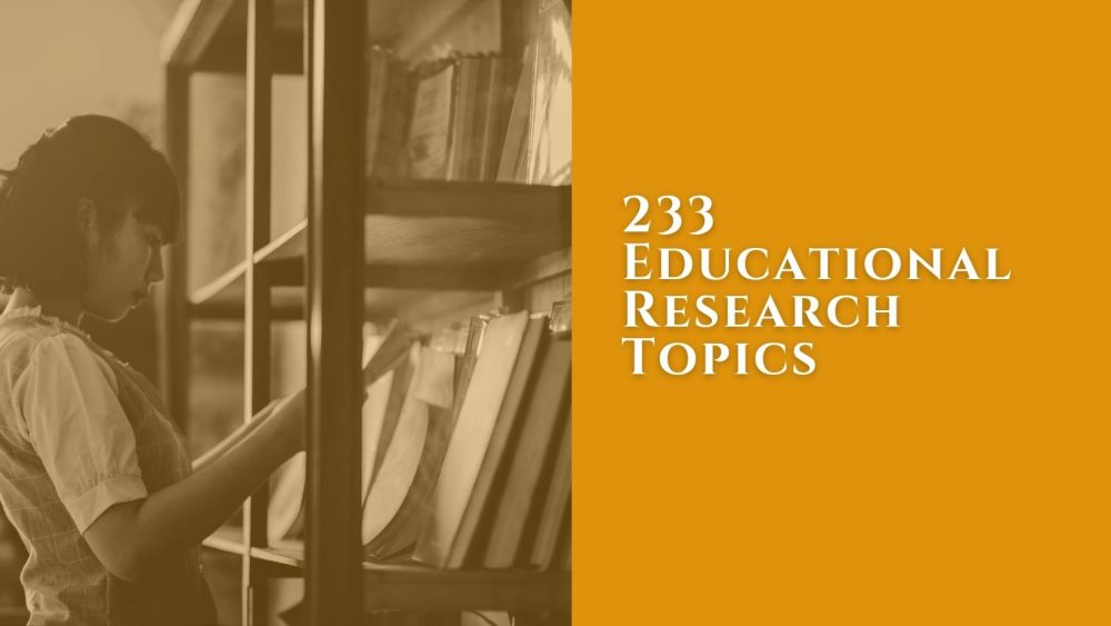 research topics for primary school teachers