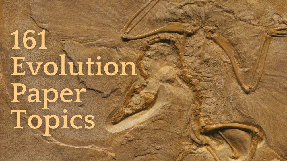 evolution paper topics