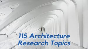 research paper on architecture topics