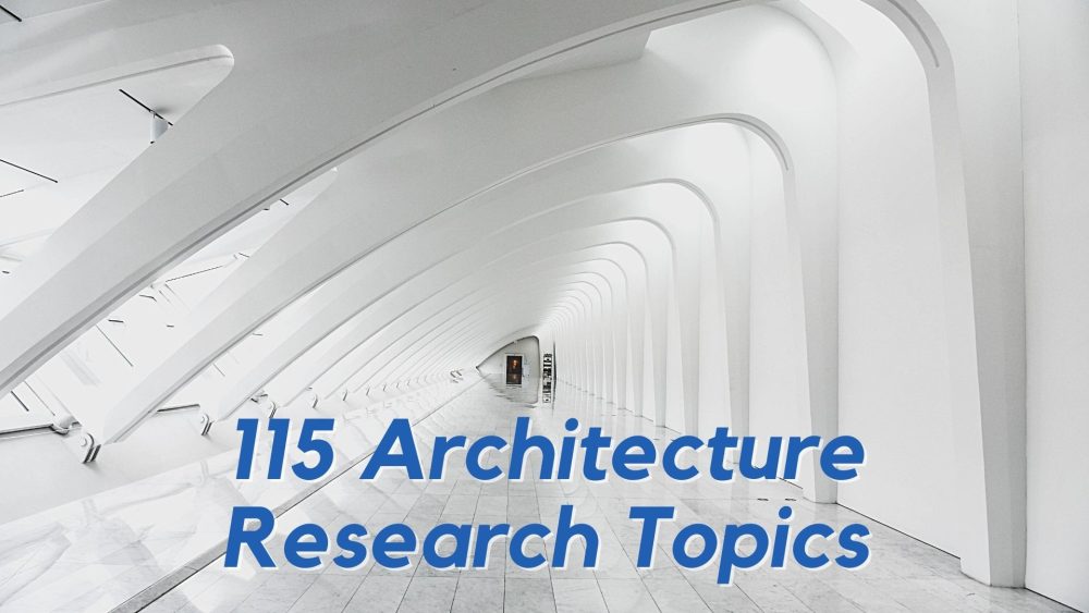 research topics about architecture