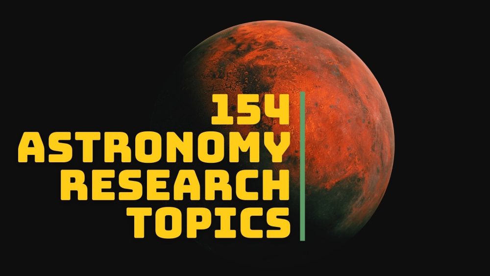 astronomy related essay topics